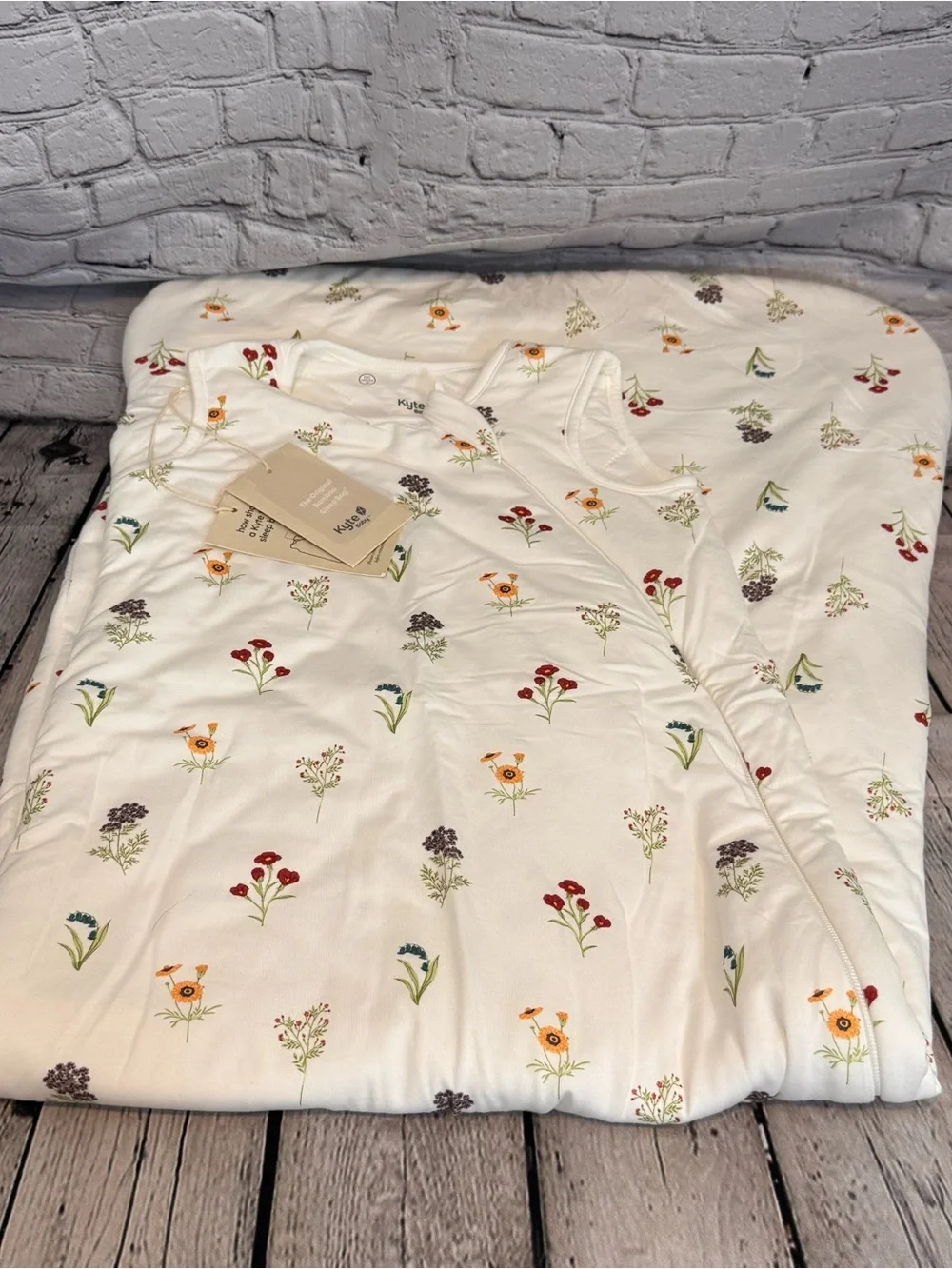 Kyte Baby Floral Pattern 1.0 TOG Bamboo Sleepsack